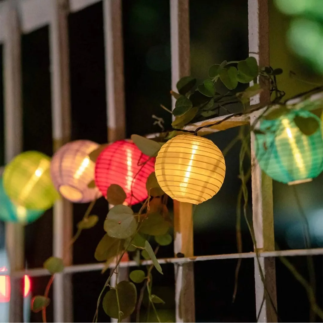 Lampion solaire extérieur pour jardin fête – Éclairage LED autonome, ambiance chaleureuse sans branchement