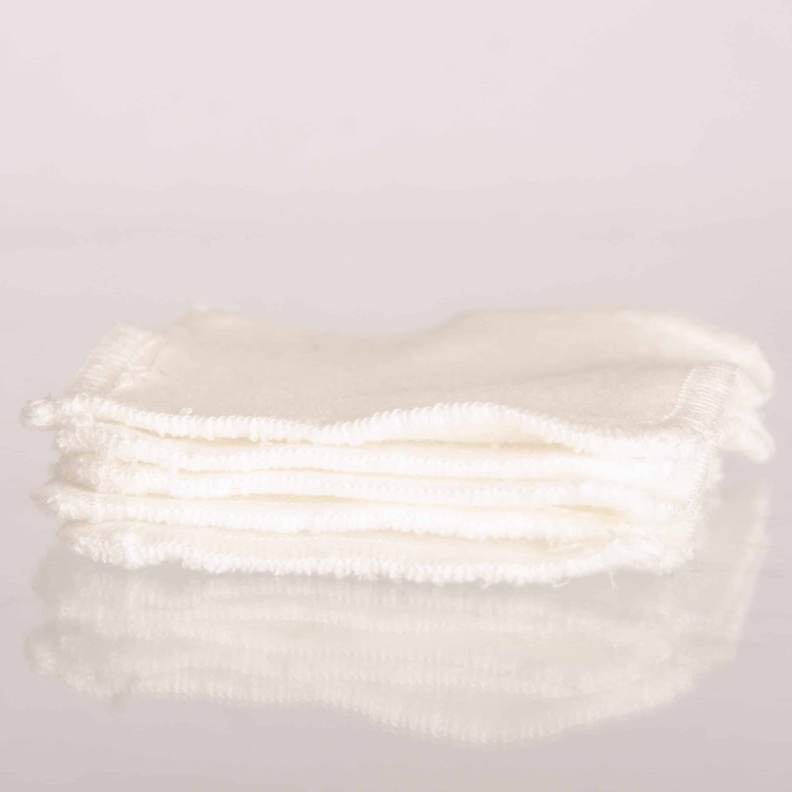 Lot de 5 cotons à démaquiller lavables et naturels – Mana mani – Image 3