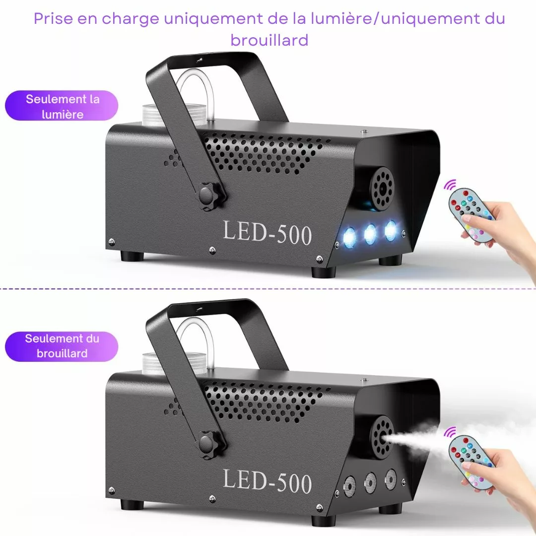 Machine à fumée compacte batterie rechargeable – Effet spectaculaire instantané sans câble, idéale pour fêtes et événements – Image 4
