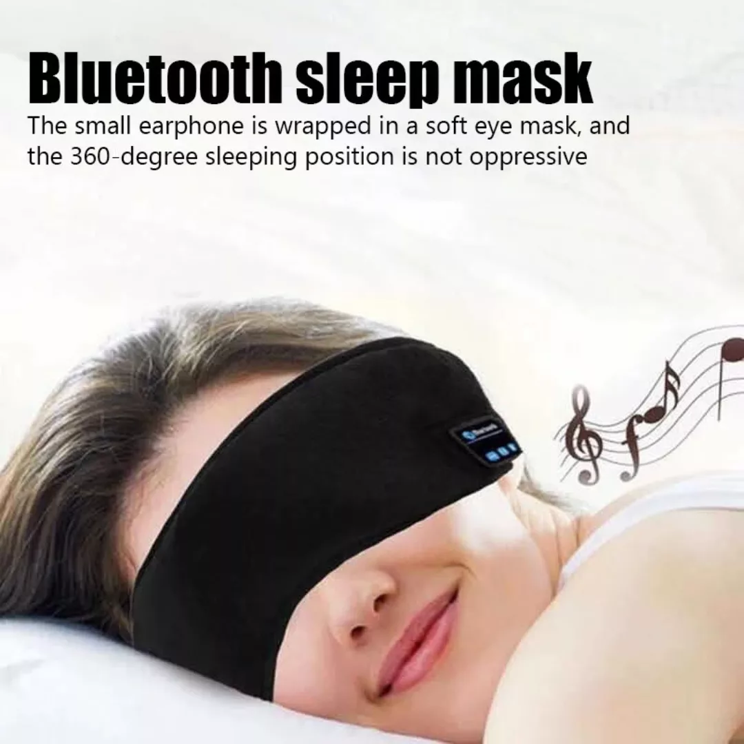 Masque de sommeil voyage avec bouchons d’oreilles – Repos total en avion, train ou hôtel – Sommeil profond garanti – Image 4