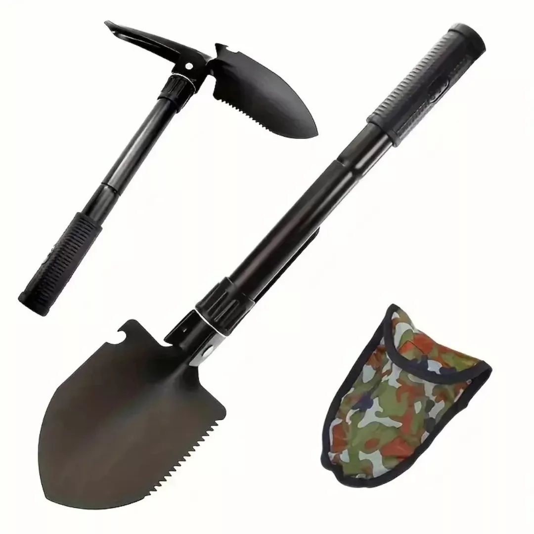 Mini pelle pliante multifonction randonnée – Compacte et robuste pour camping, survie et aventures outdoor – Image 5