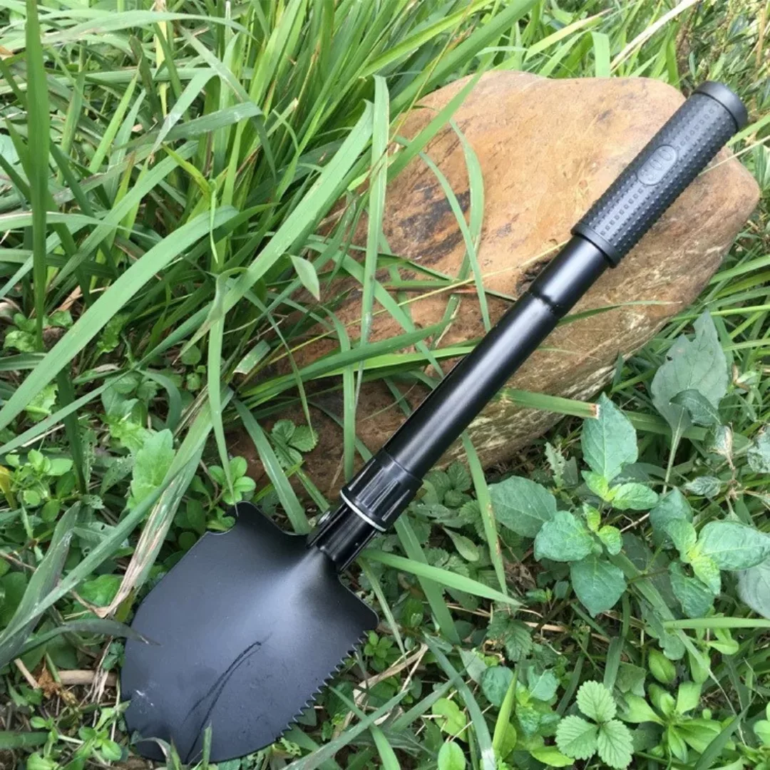 Mini pelle pliante multifonction randonnée – Compacte et robuste pour camping, survie et aventures outdoor – Image 2