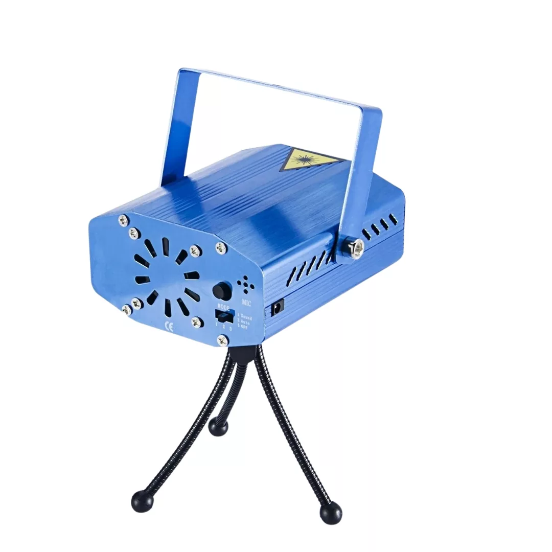 Mini projecteur laser extérieur télécommande intégrée – Illuminez vos soirées sans effort – Effet féerique garanti dehors – Image 2