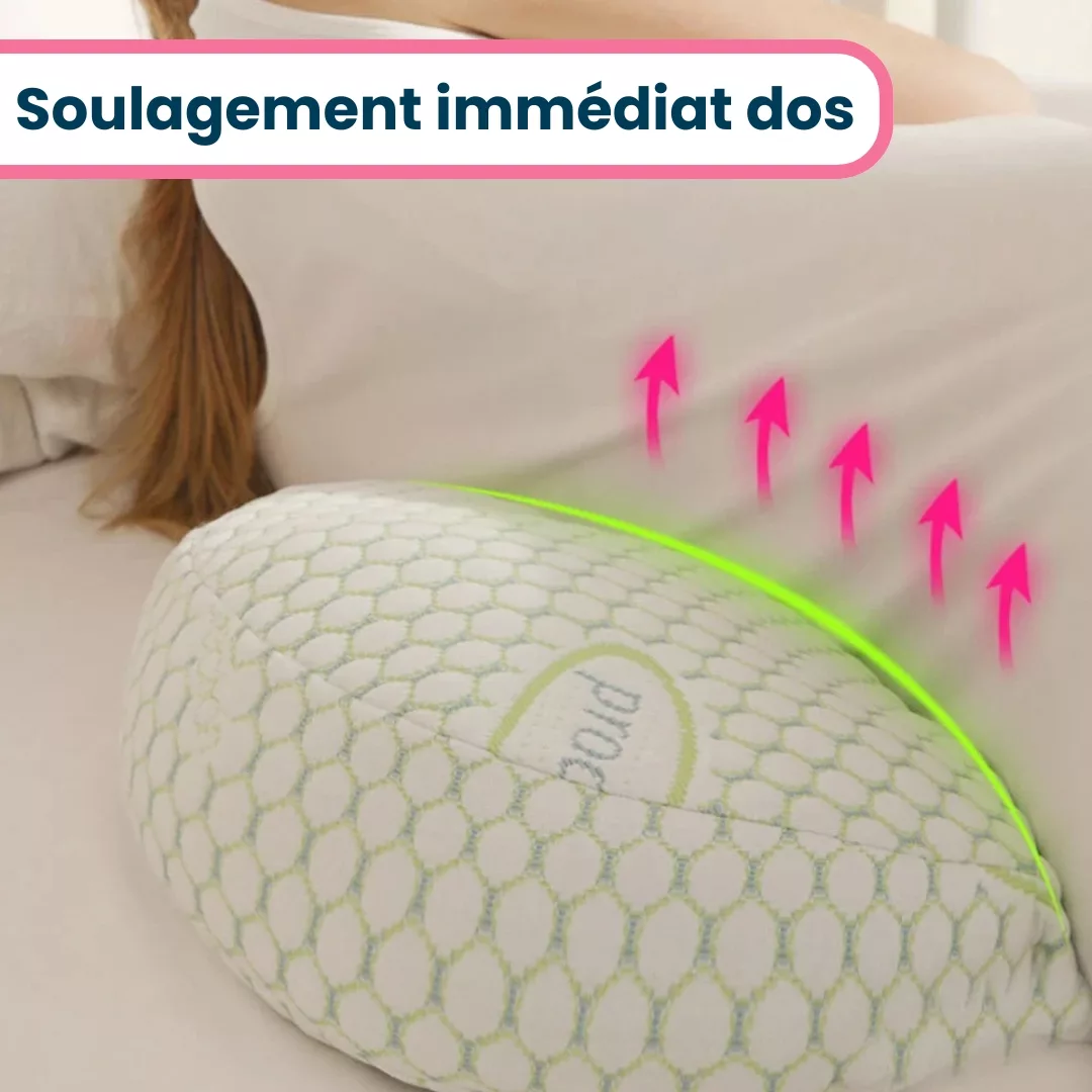 Coussin de Grossesse & Allaitement – Oreiller Ergonomique pour Femme Enceinte – Image 4