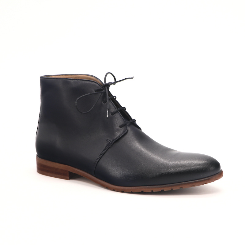 Boots Lacets OURAL Bleue – Minuit sur Terre