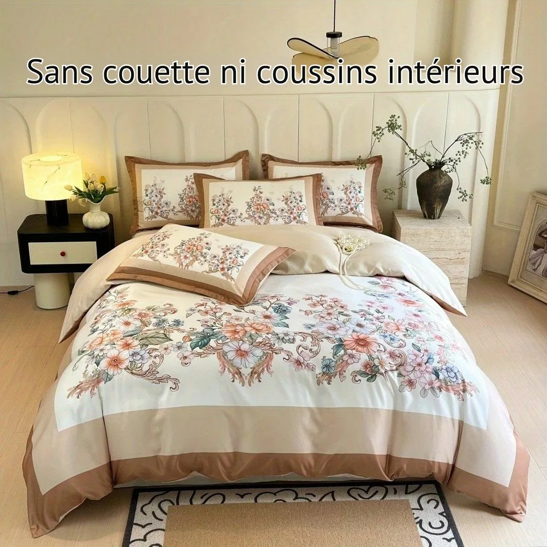 Parure de lit florale chic romantique – Ambiance douce et élégante pour des nuits paisibles et raffinées – Image 4