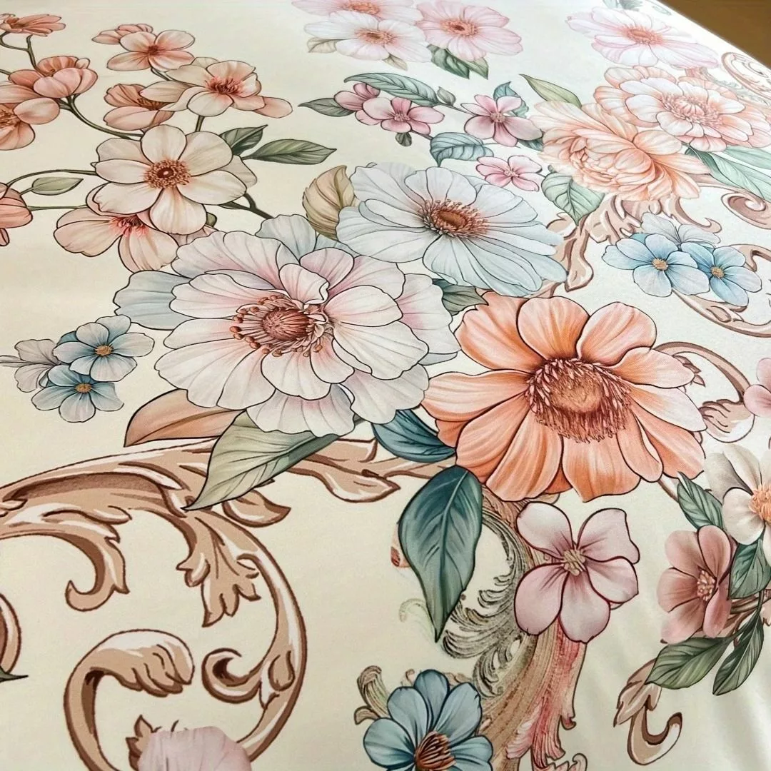 Parure de lit florale chic romantique – Ambiance douce et élégante pour des nuits paisibles et raffinées – Image 3