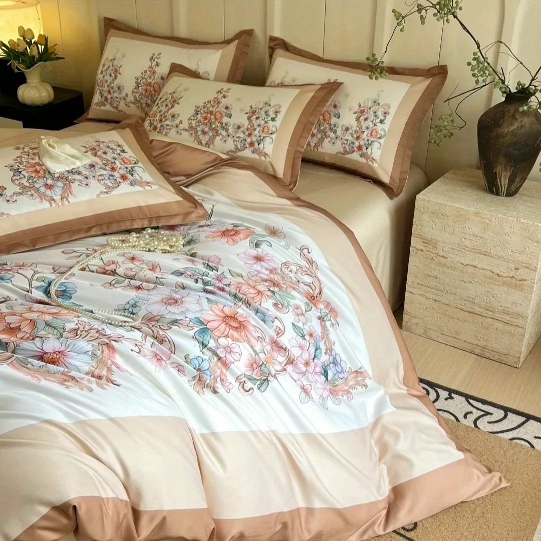 Parure de lit florale chic romantique – Ambiance douce et élégante pour des nuits paisibles et raffinées – Image 7