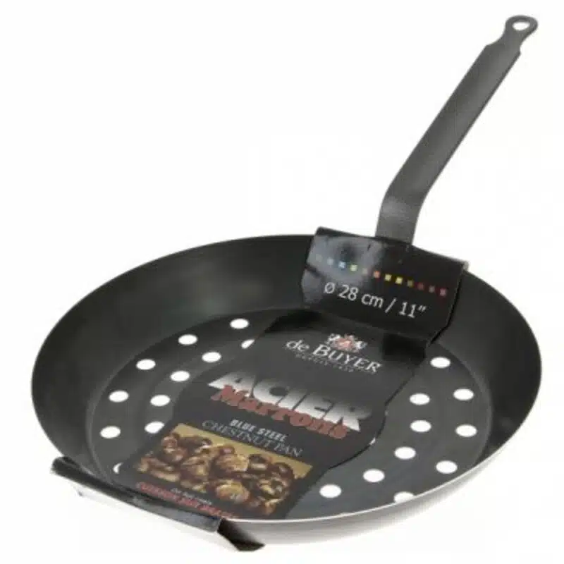 Poêle pour châtaigne ou marron – Made in France – De Buyer – Image 6