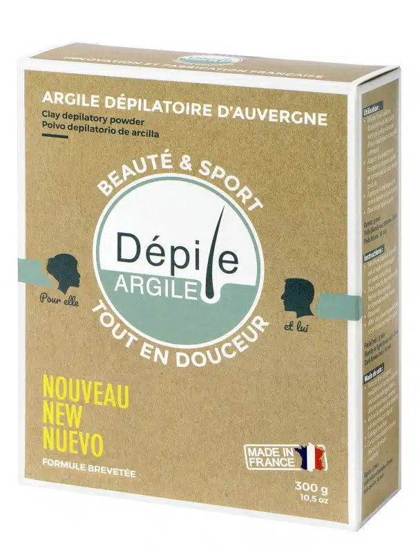 Crème dépilatoire écologique et éco-responsable – Fabriquée en France – Dépile-Argile – Image 4