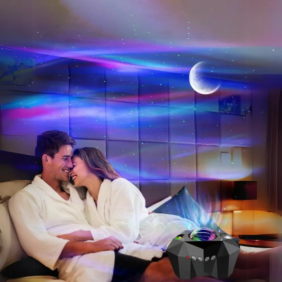 Projecteur étoilé rotatif sans fil pour soirée – Ambiance magique instantanée pour fêtes, enfants et détente totale – Image 5