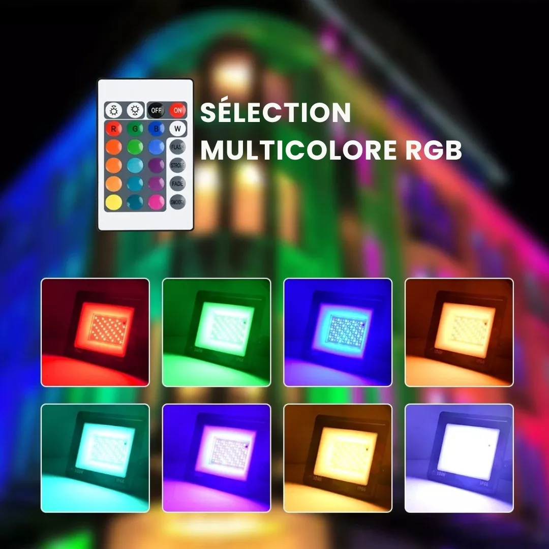 Projecteur led extérieur autonome pour soirée – Ambiance festive garantie sans électricité – Idéal jardin & événements – Image 7