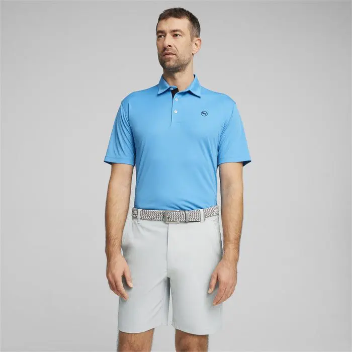 Polo de golf Puma Pure Solid Aqua Blue