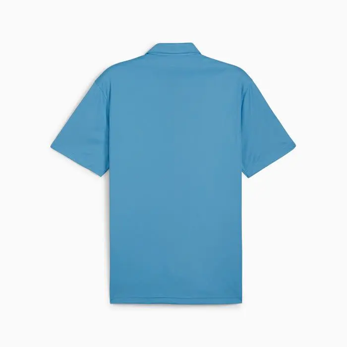 Polo de golf Puma Pure Solid Aqua Blue – Image 6