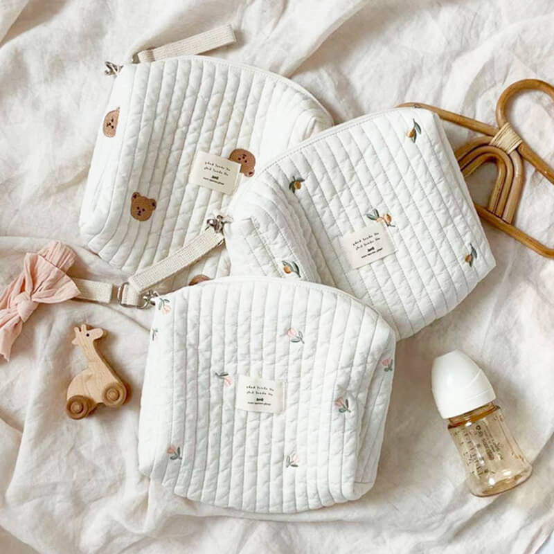 Sac à langer bébé brodé