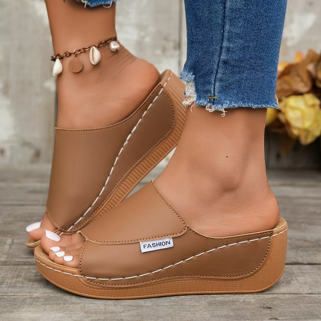 Sandales orthopédiques élégantes talon ouvert – Confort tout l’été sans douleur aux pieds ni fatigue – Image 2
