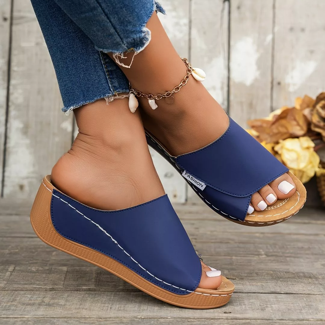 Sandales orthopédiques élégantes talon ouvert – Confort tout l’été sans douleur aux pieds ni fatigue – Image 4