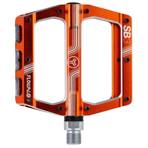 Pédales SB3 FLOWY AM 2 Aluminium – ORANGE
