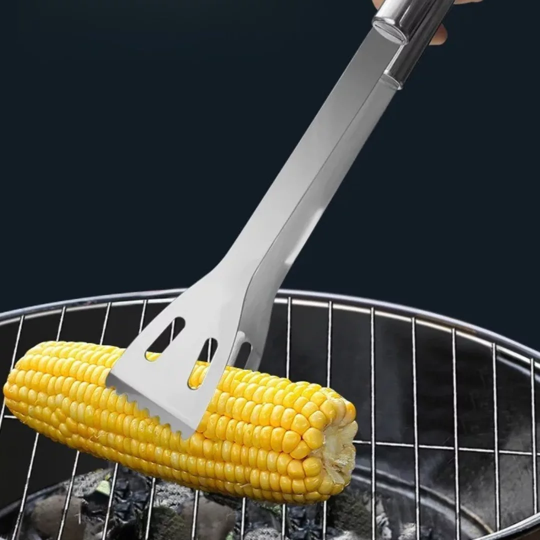 Set ustensiles barbecue avec mallette – Kit complet en acier inoxydable pour grillades parfaites en extérieur – Image 5