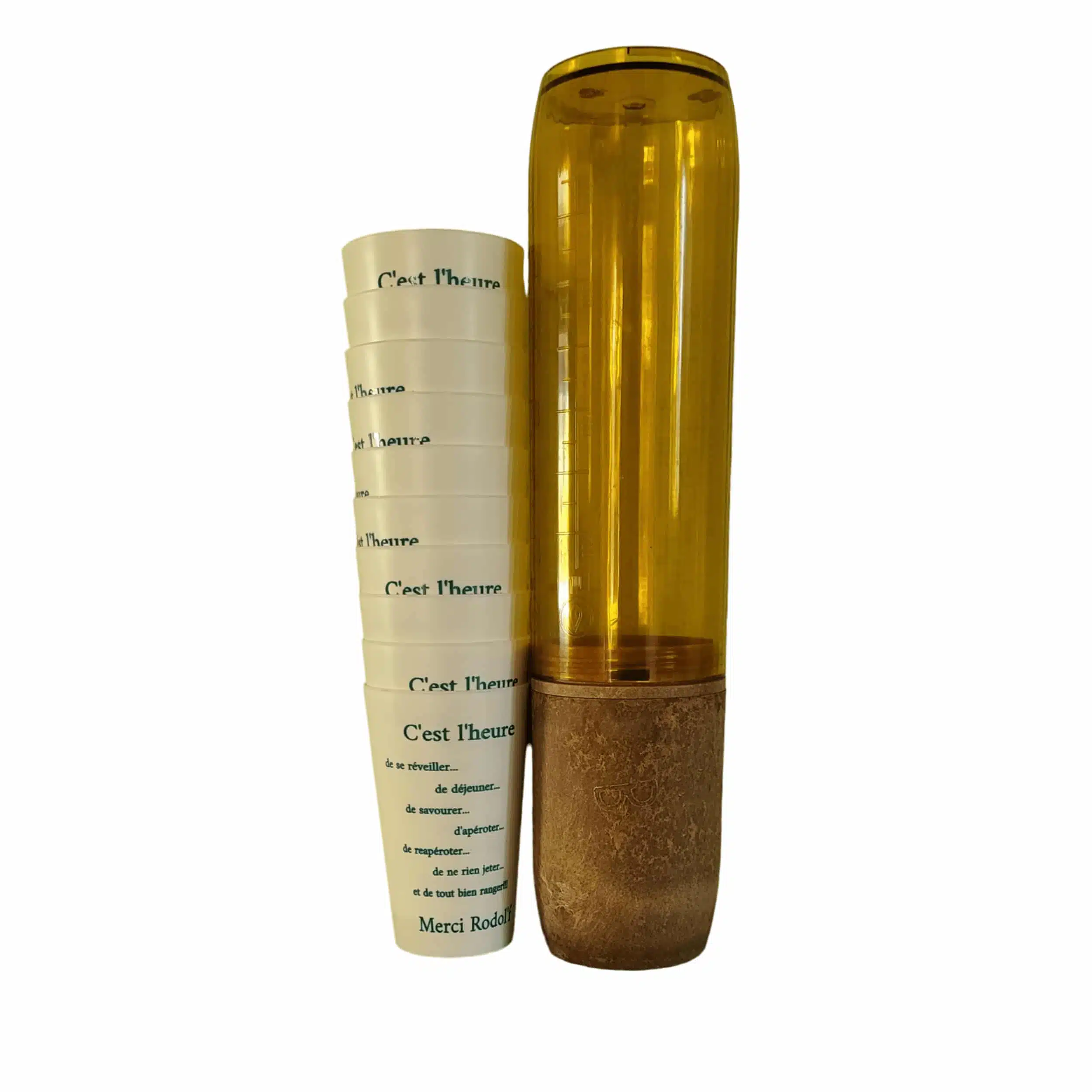 Trousse de gobelets écolo – made in France – Rodol’f la soif