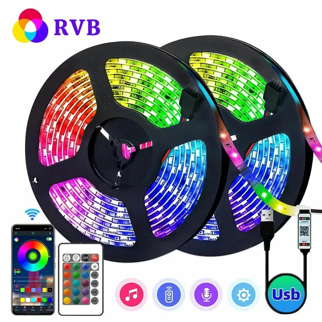 Tube led multicolore pour piste danse extérieure – Ambiance festive garantie en plein air – Éclairage étanche & design captivant – Image 6