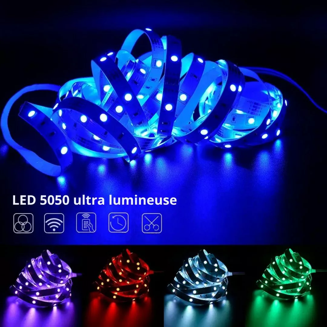 Tube led multicolore pour piste danse extérieure – Ambiance festive garantie en plein air – Éclairage étanche & design captivant