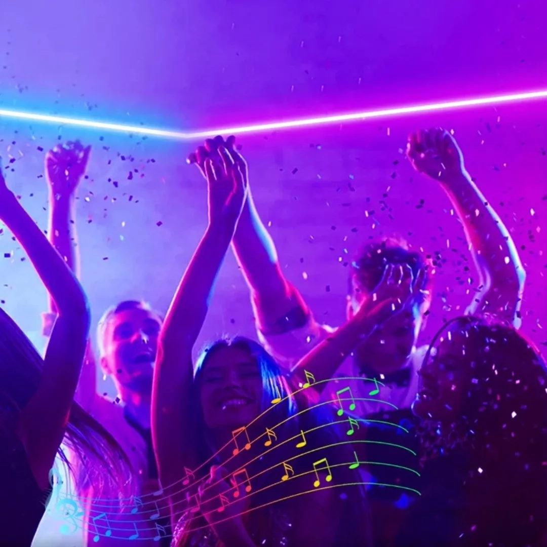 Tube lumineux led flexible extérieur soirée – Ambiance festive garantie – Résistant, étanche et ultra lumineux – Image 7