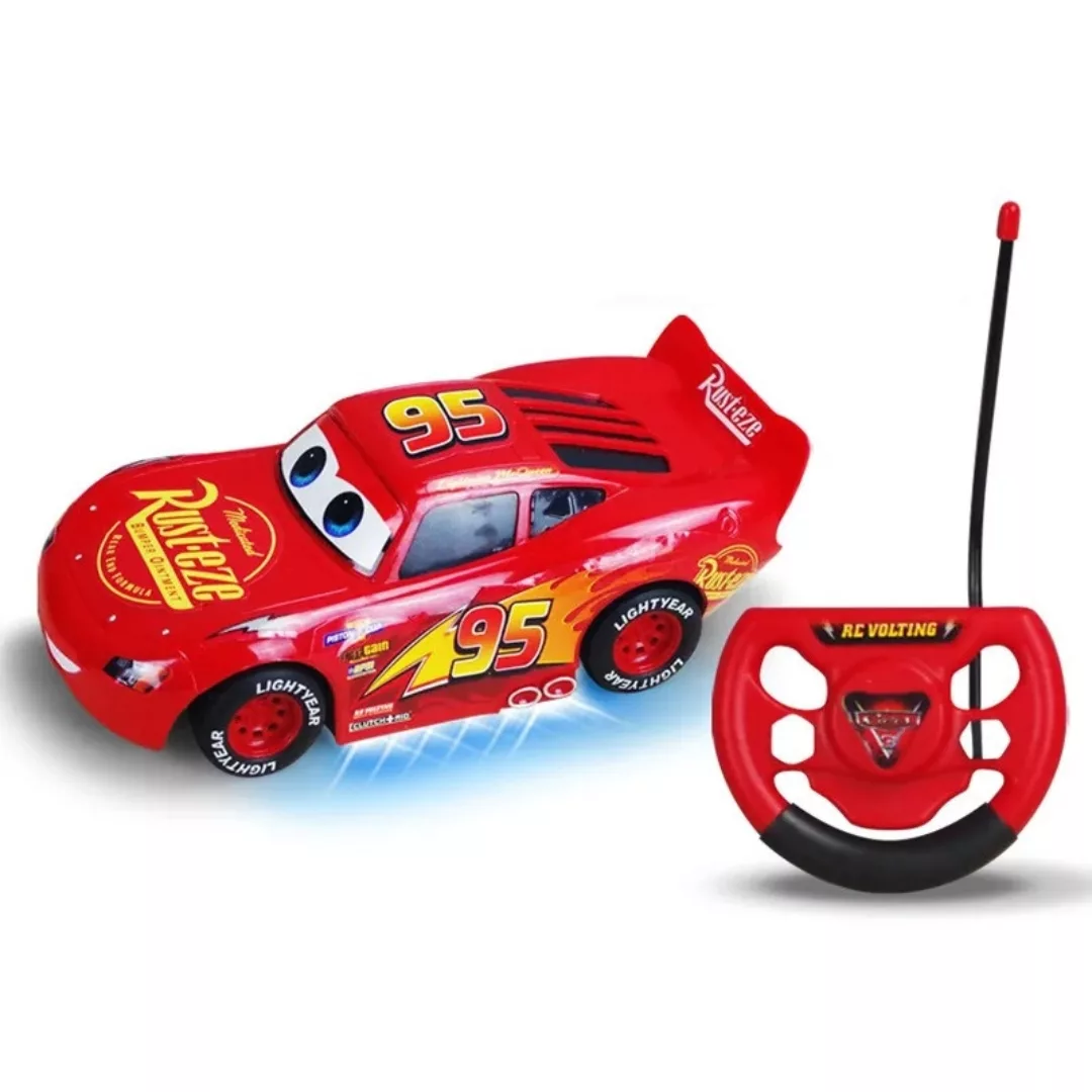 Voiture flash mcqueen – Jouet interactif pour enfant – Cadeau idéal pour fans de Cars – Résistante et réaliste – Image 2