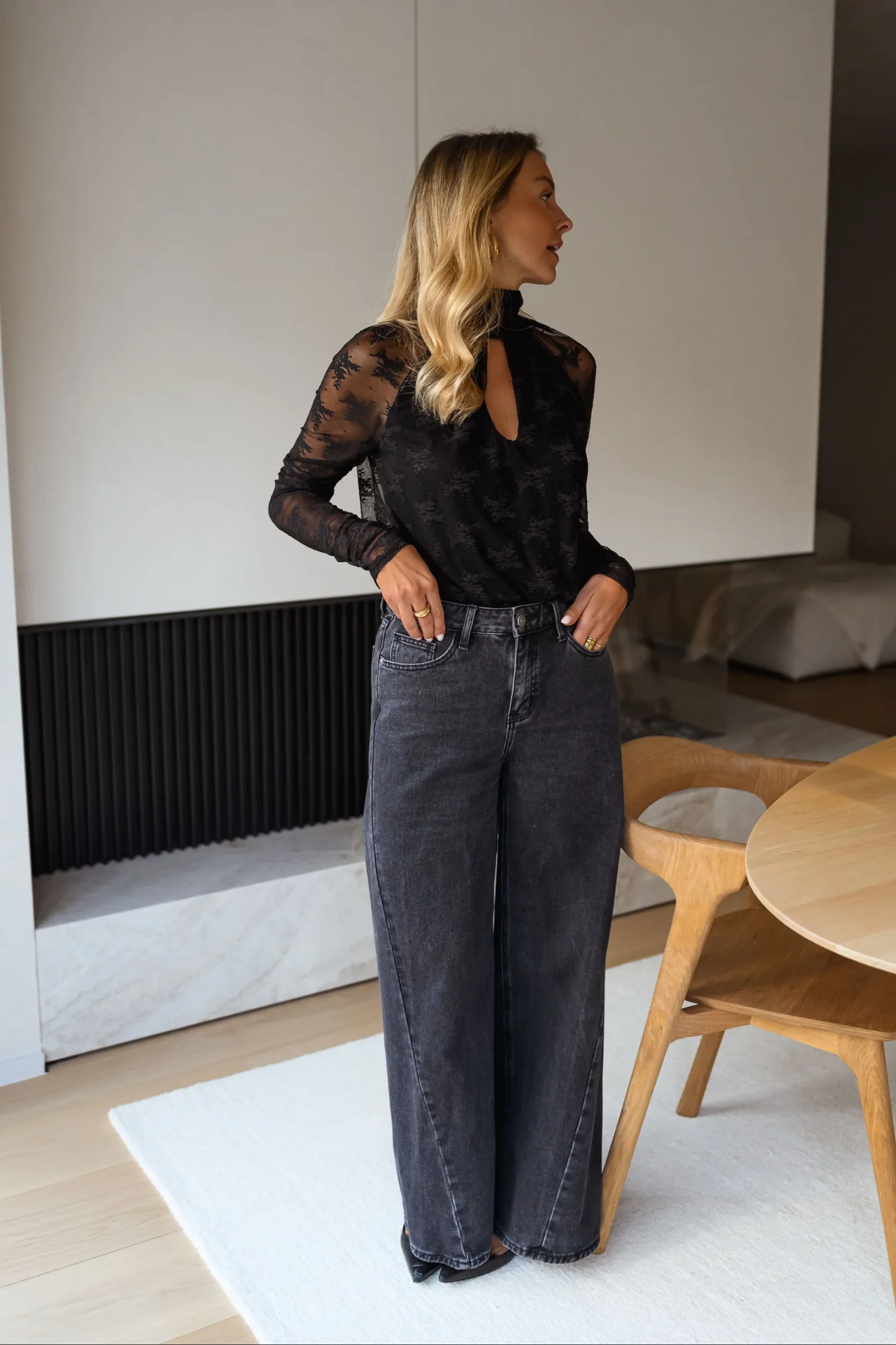Body Millie - noir à dentelle – Image 6