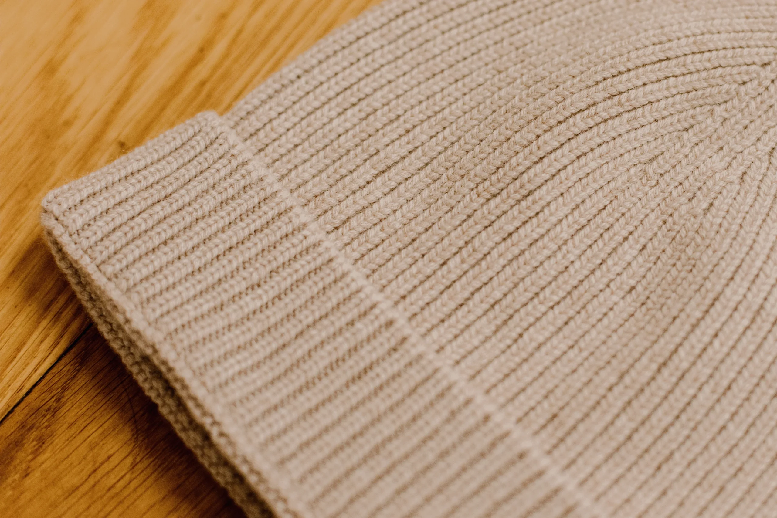 Beige - Bonnet - 100% Cachemire – Image 4