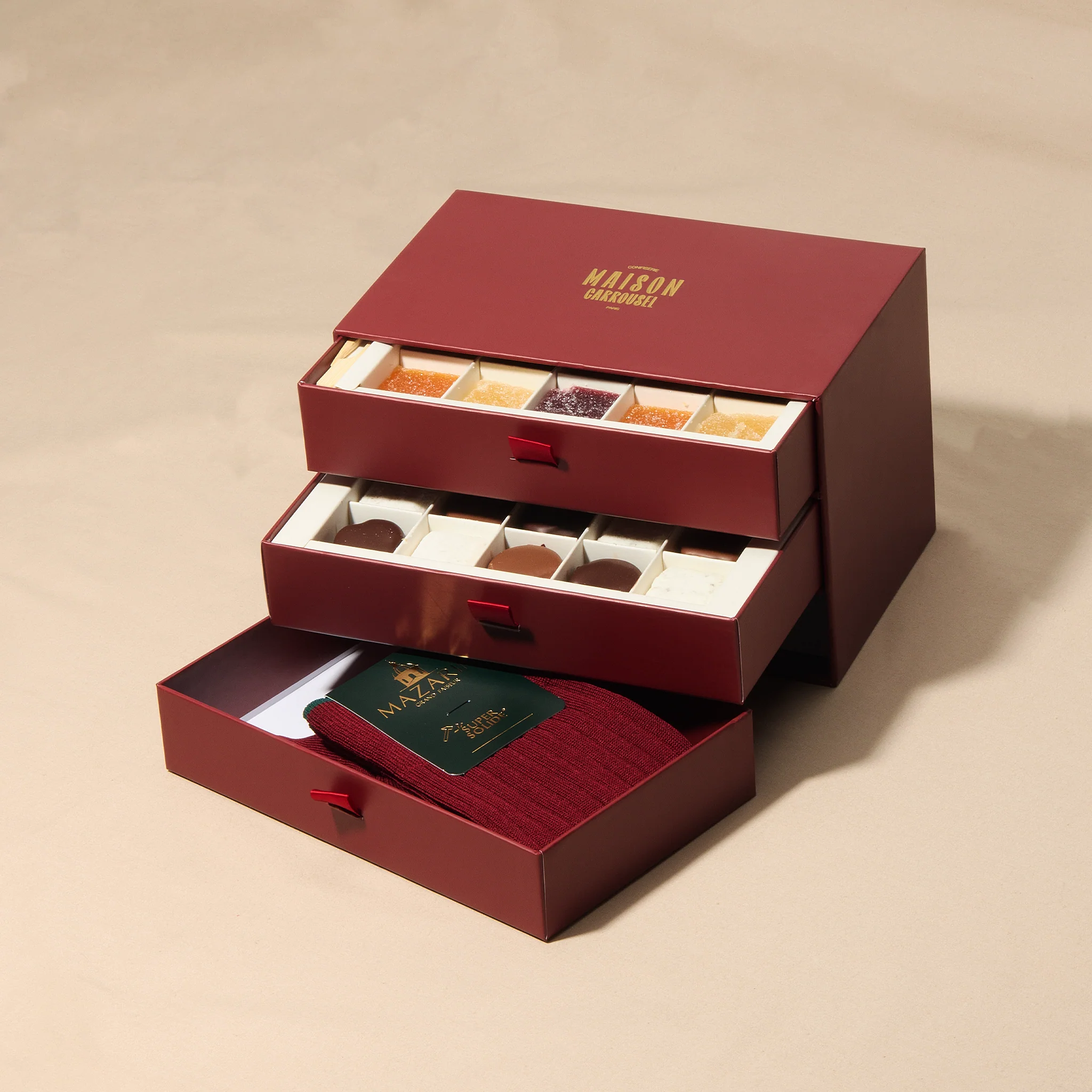 Maison Carrousel x Mes Chaussettes Rouges - Coffret Douceurs – Image 2