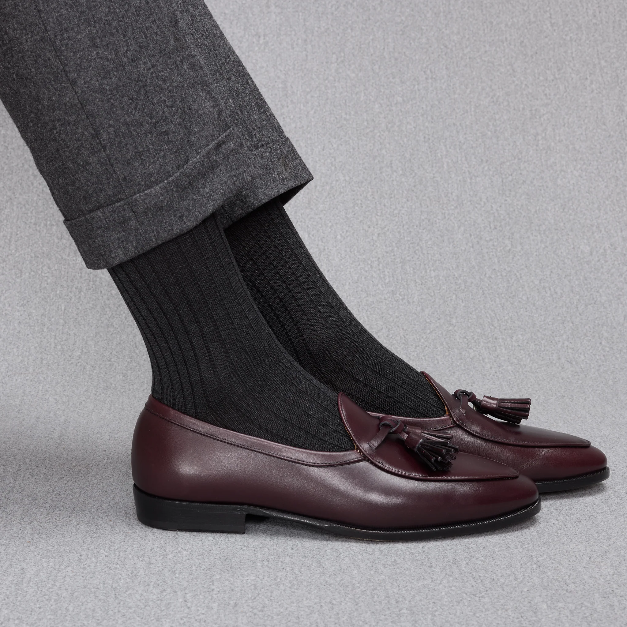 Gris anthracite - Super-solide fil d'Écosse – Image 2