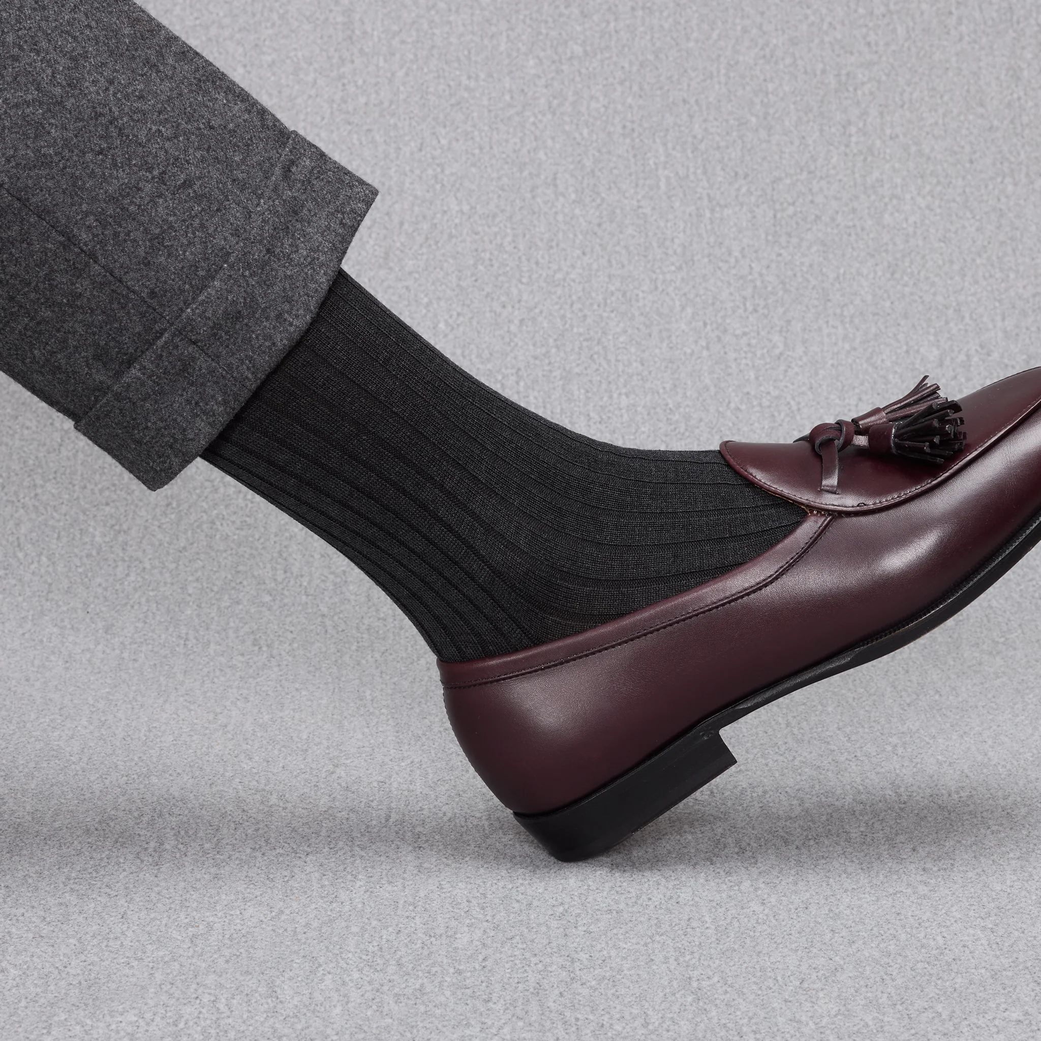 Gris anthracite - Super-solide fil d'Écosse – Image 3