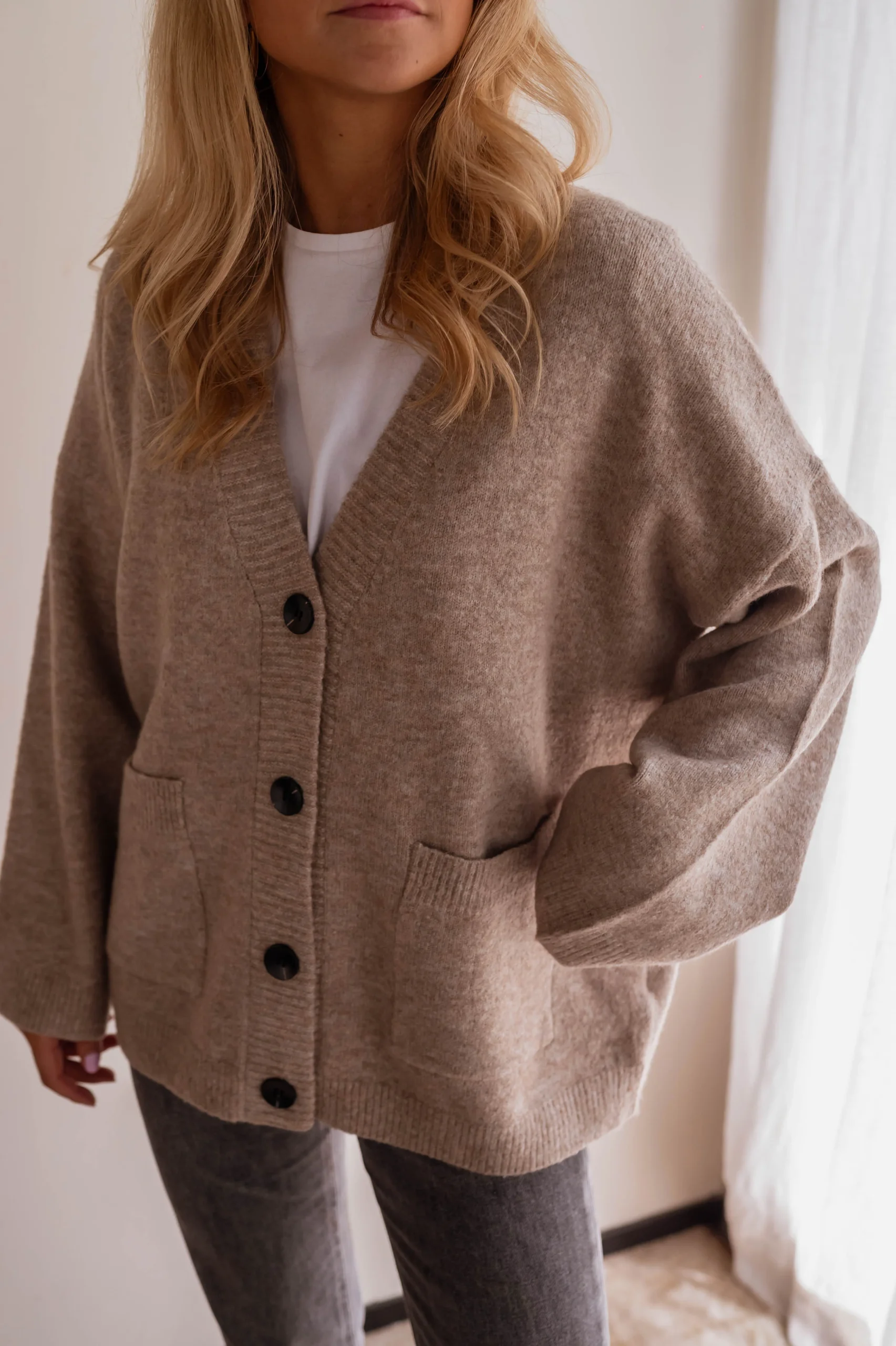 Gilet Marta - beige – Image 3