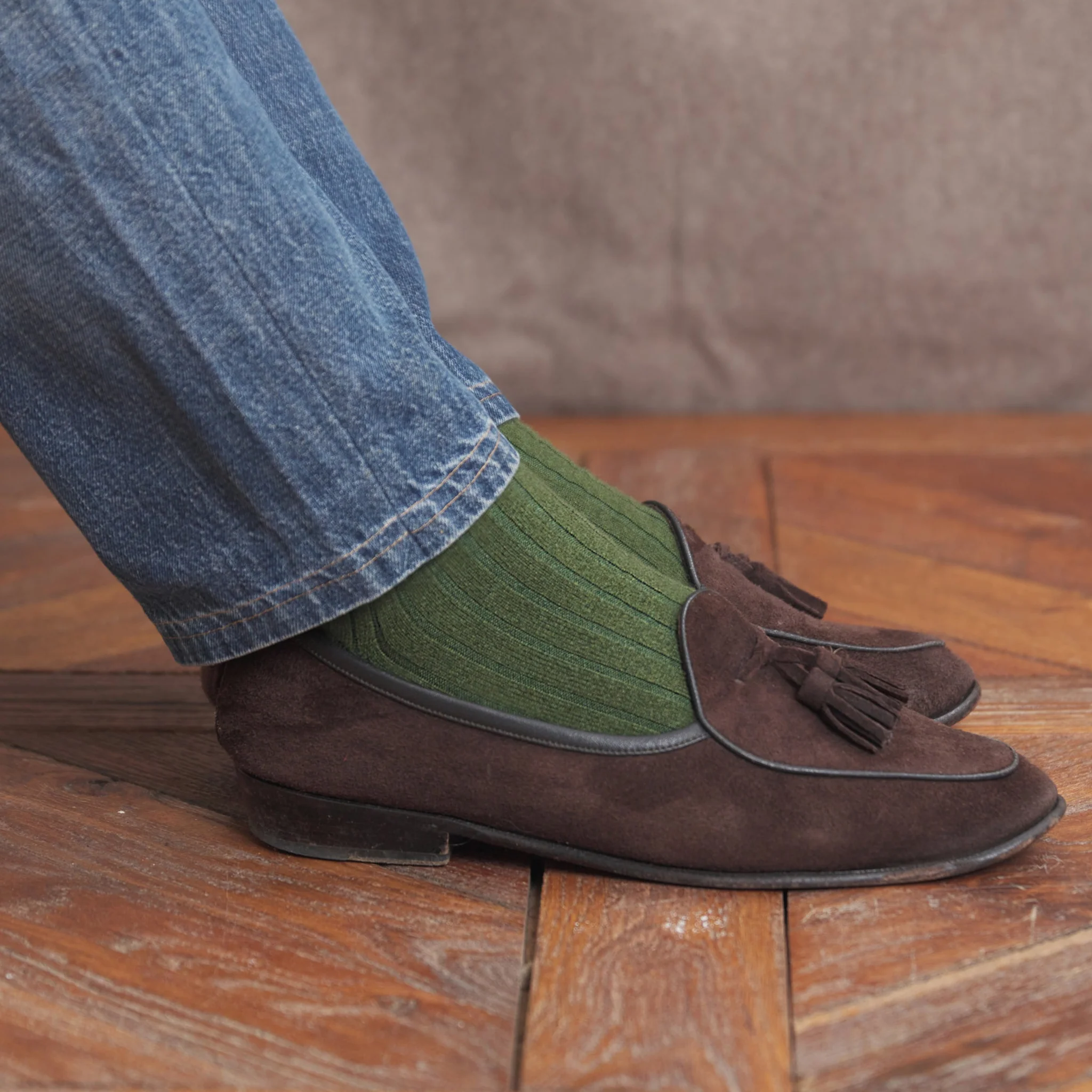 Vert kaki - Cachemire – Image 4