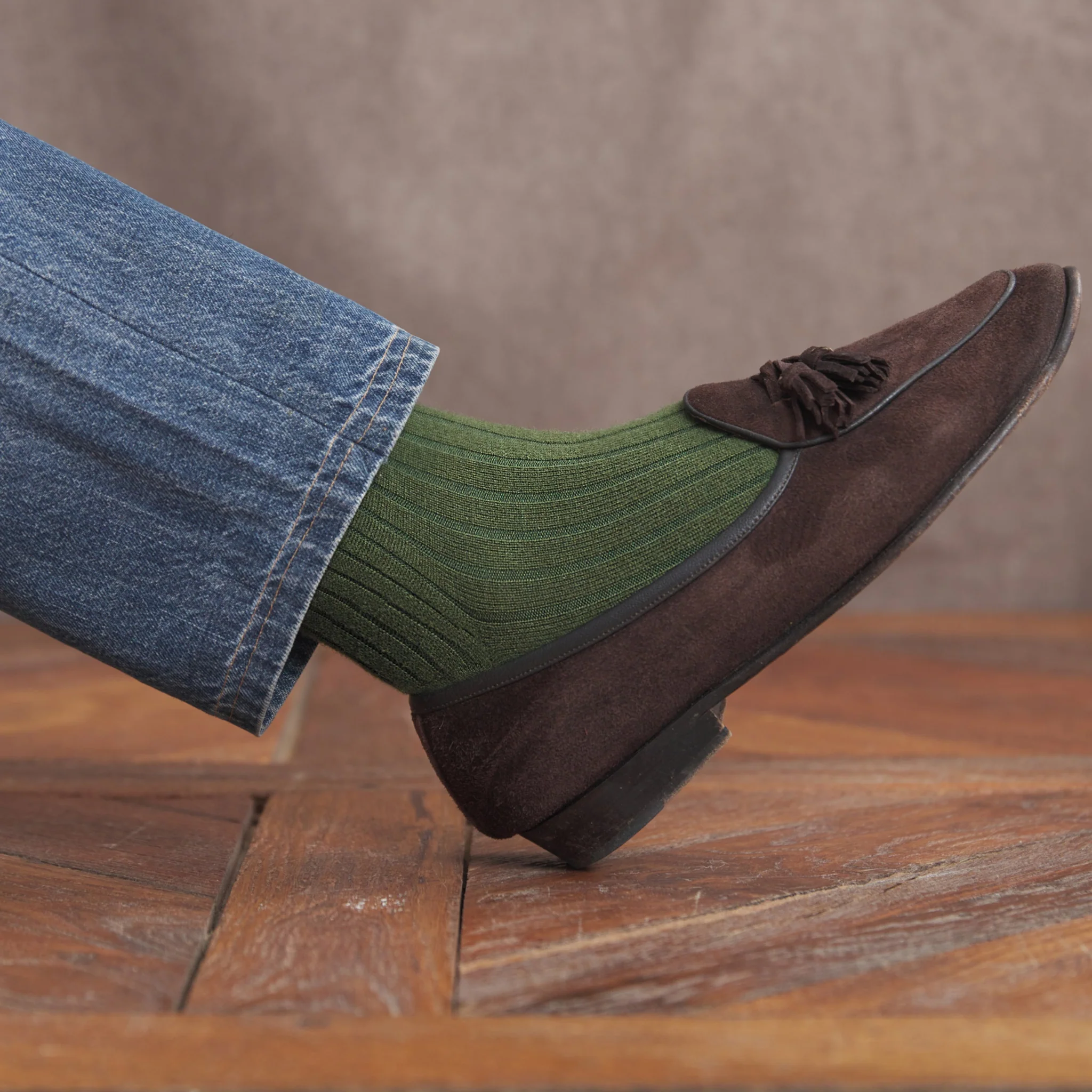 Vert kaki - Cachemire – Image 2