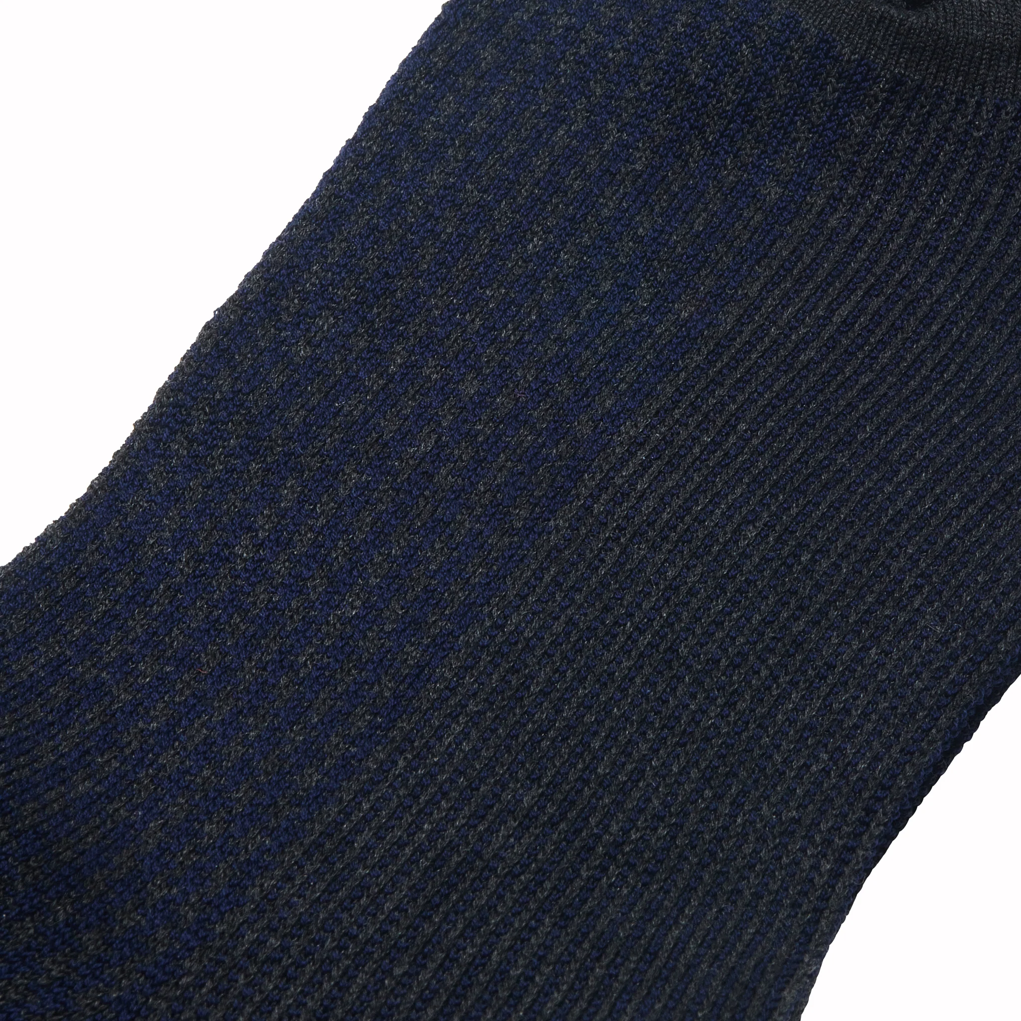 Gris & Marine - Pied-de-poule - Super-solide fil d'Écosse – Image 8