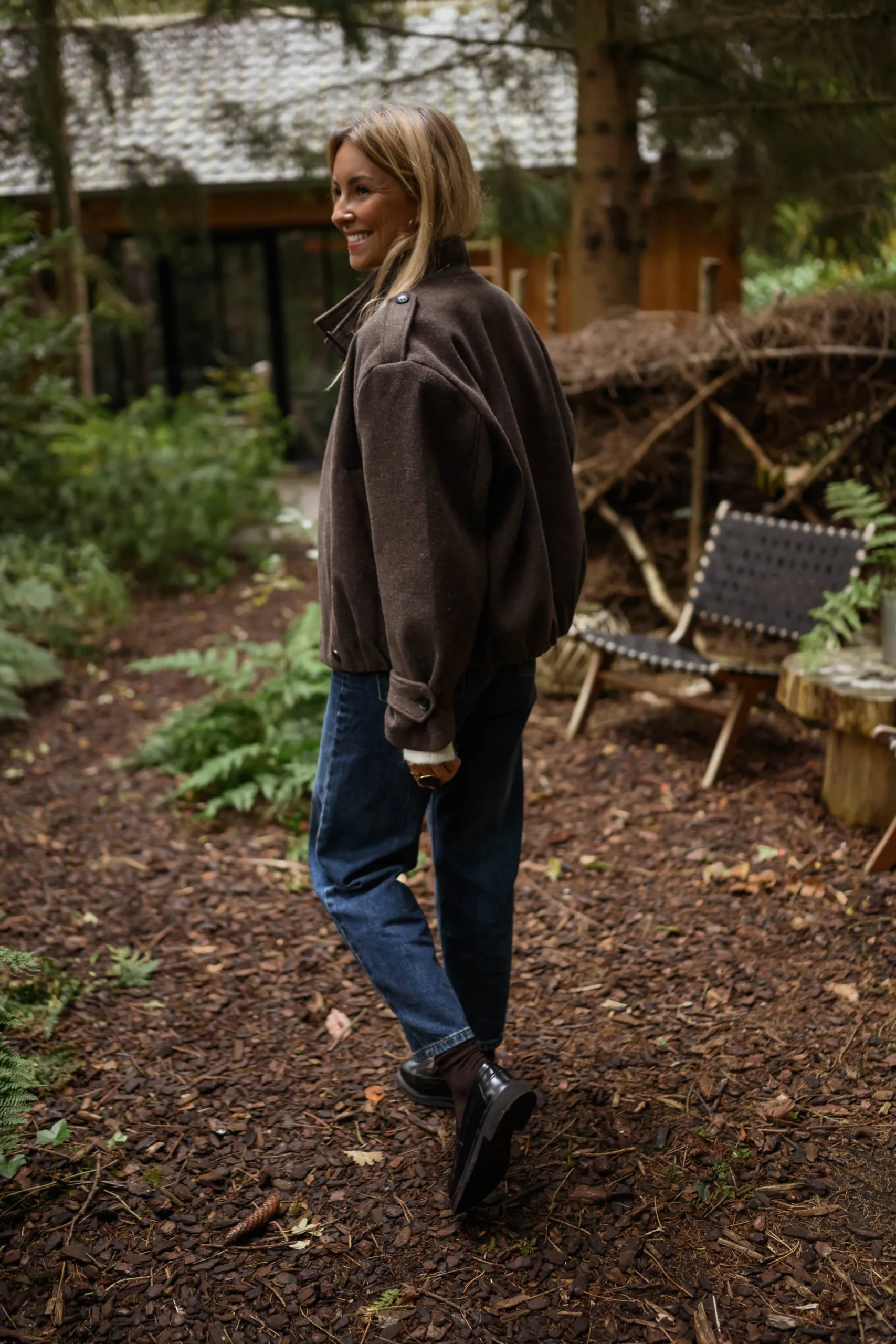 Manteau Orna - brun – Image 5
