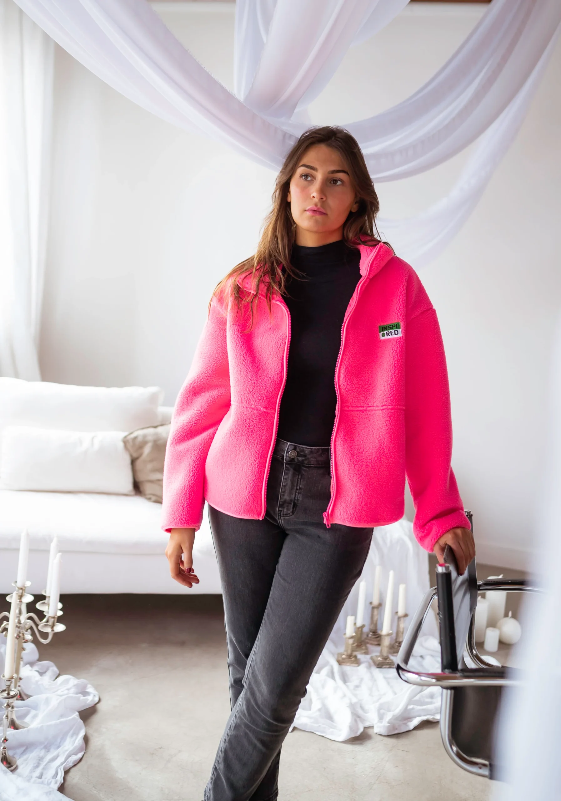 Polaire Silou - rose – Image 5