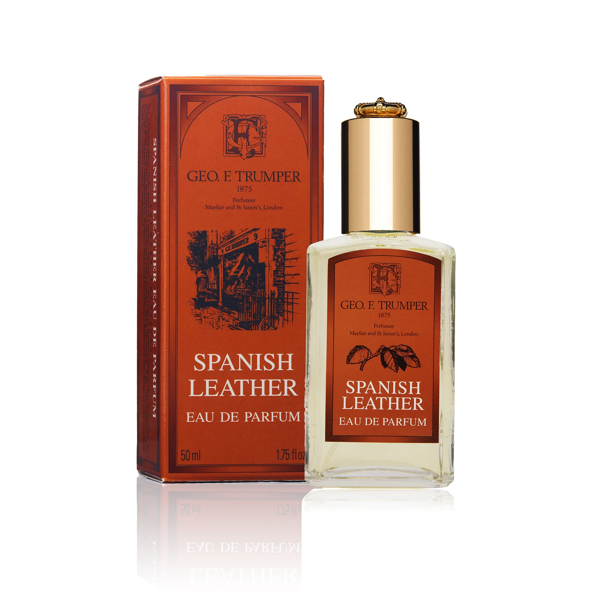 Spanish Leather Eau De Parfum - 50ml – Image 2