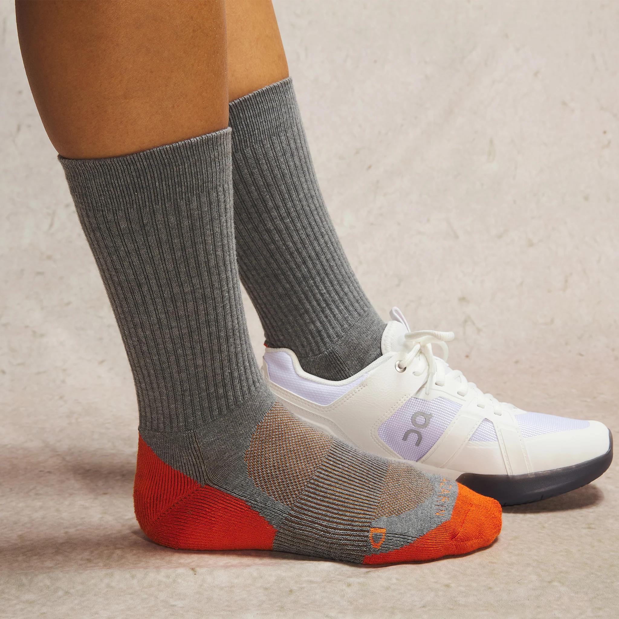 Gris & Orange - Coton – Image 2