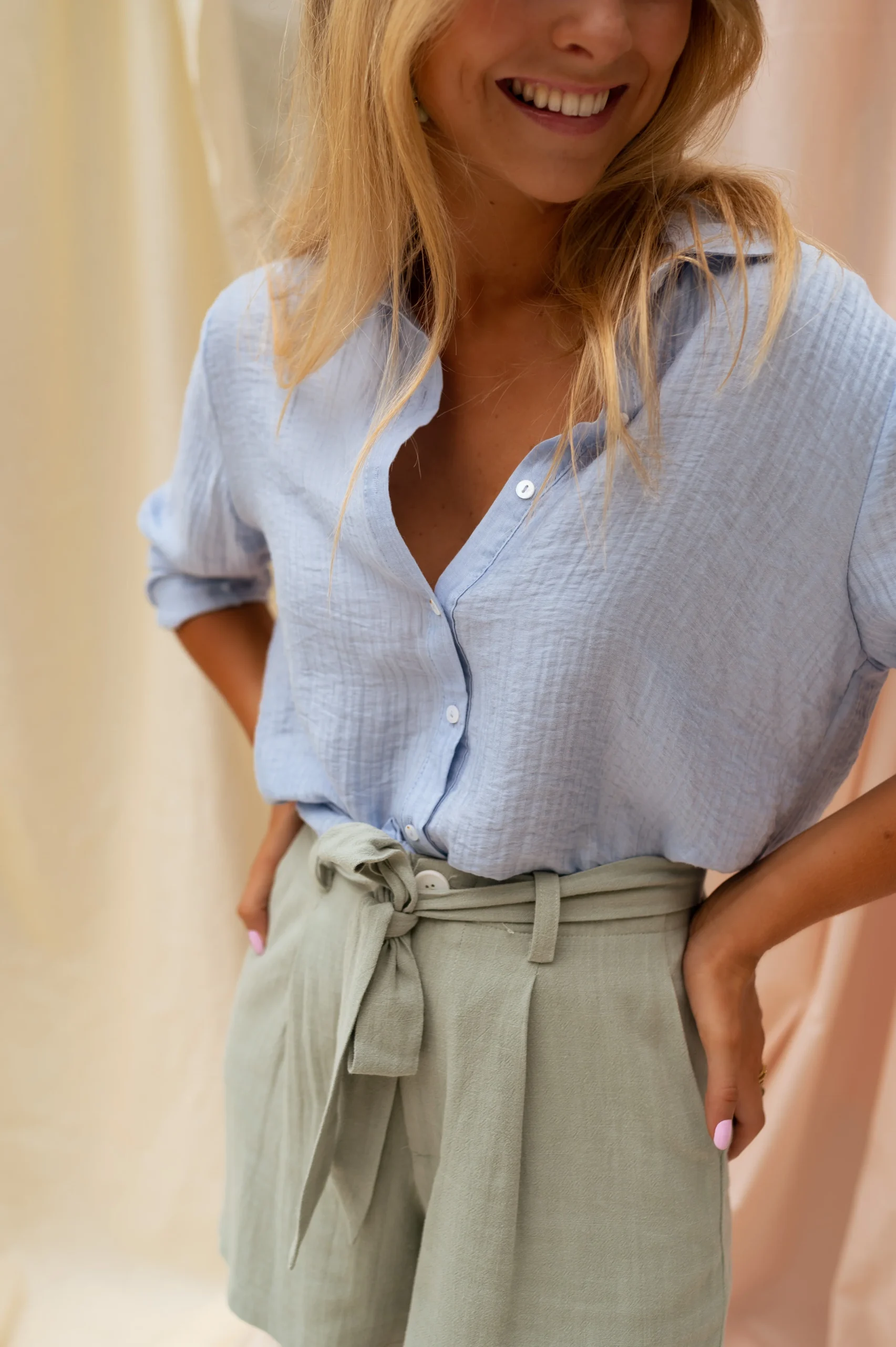 Chemise Dalo - bleue – Image 8