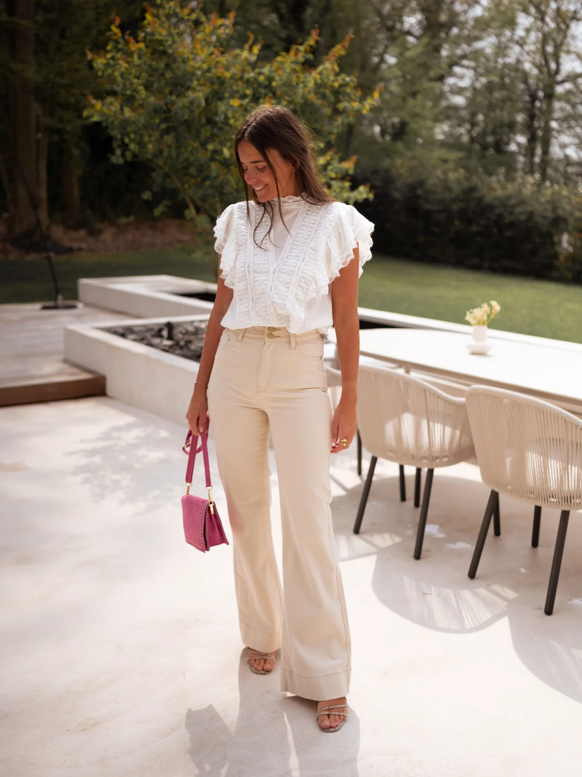 Jeans Eugenie - beige – Image 9