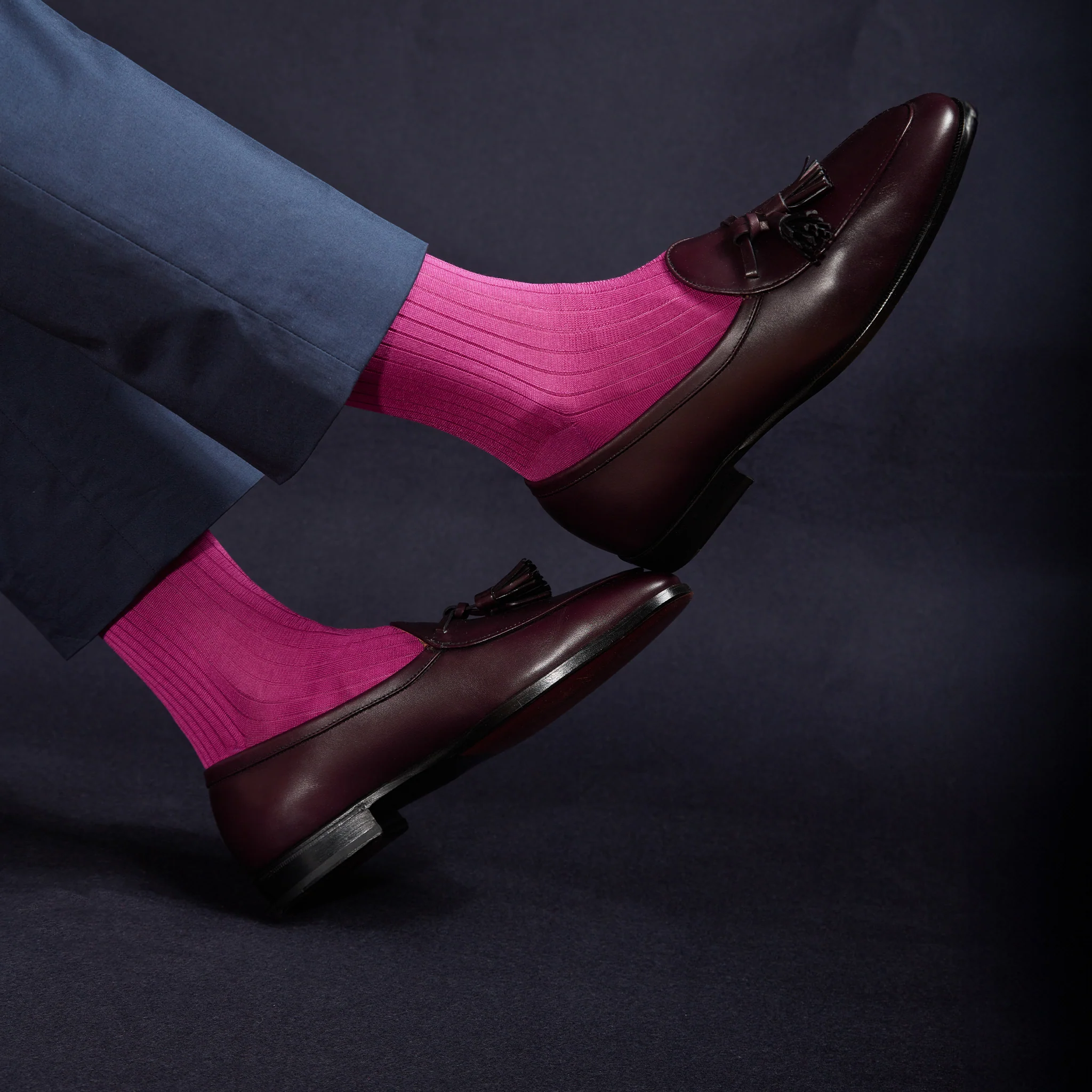 Magenta - Pure soie – Image 4